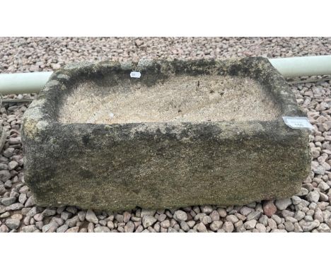 Small stone trough 