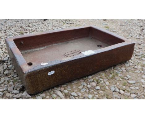 Small salt glazed trough