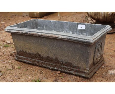 Small lead planter trough 