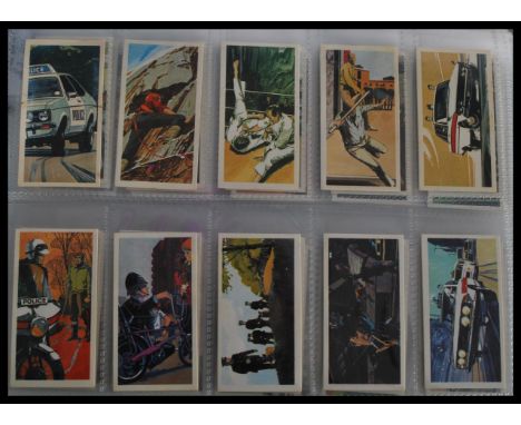A group of four vintage 20th century cigarette albums Players Cycling , Army Life , Wills Military Motors , Speed , Wills Air
