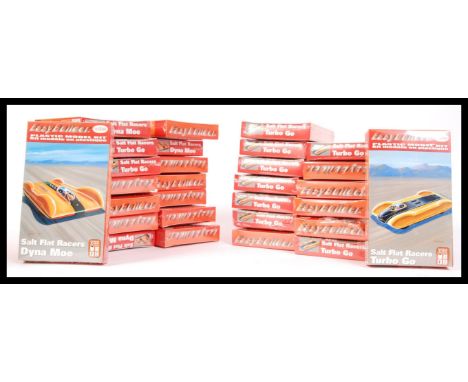 Testors Easy Builder - " Salt Flat Racers " - collection of 31x plastic model car kits. All 1:32 scale, in original packaging