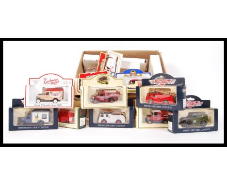 Lledo Days Gone - A collection of approx 20+ diecast model cars mostly advertising series to include " Vanguard " " Coronatio