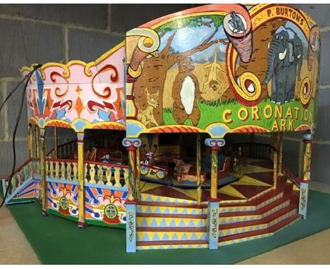 Fairground: A superb model of a fairground Noah’s Ark Ride built nearly 50 years ago by a Derbyshire man&nbsp;who was passion