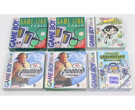 Gameboy: A collection of four Game Boy Color boxed and sealed games to comprise: Dexter's Laboratory: Robot Rampage; two copi