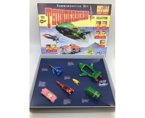 Thunderbirds: A boxed, Thunderbirds BBC Radio Times limited edition commemorative set containing Thunderbirds 1 to 5 and Fab 