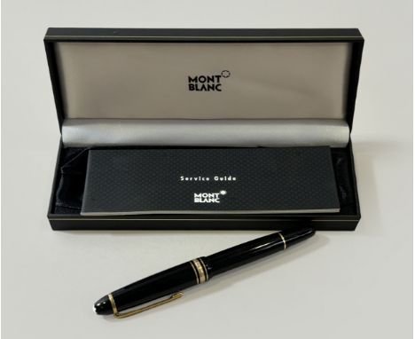 Montblanc Meisterstück, Kugelschreiber. Guter Zustand, original verpackt.