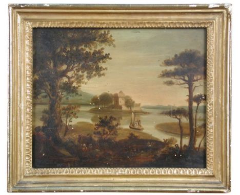 Scottish School (19th Century) View of Loch Awe oil on board 23 x 29cm (9 x 11in) Several small losses to paint layer. A few 