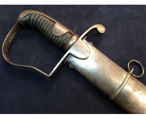 A 19th century 1796 pattern light cavalry sabre by Osborn, marked 'Osborn's Warranted' within an etched foliate cartouche, an