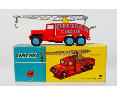 Corgi - An original Corgi 1121 Chipperfield's Circus Crane Truck. Item appears to be in very good condition. Comes in its ori