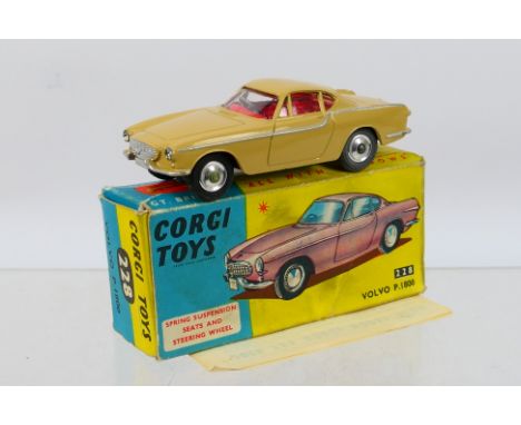 Corgi - An original Corgi 228 Volvo P.1800. Item appears to be in very good condition with its instructions. Comes in its ori