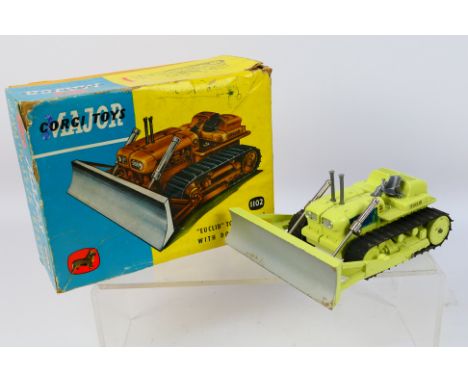 Corgi - An original Corgi 1102 Euclid TC-12 Tractor with Dozer Blade. Item appears to be in good condition but would benefit 