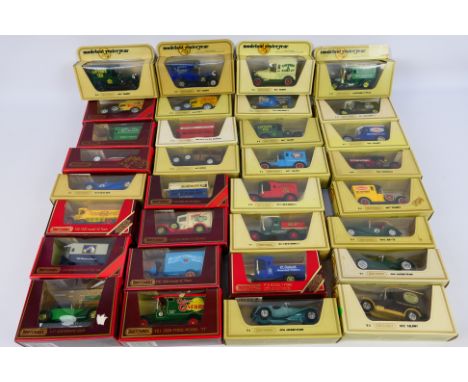 Matchbox Models of Yesteryear - 32 boxed diecast Matchbox Models of Yesteryear in various box types. Lot includes Y3 Riley; Y