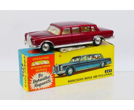 Corgi - An original Corgi 247 Mercedes Benz 600 Pullman. Item appears to be in very good-excellent condition with its instruc