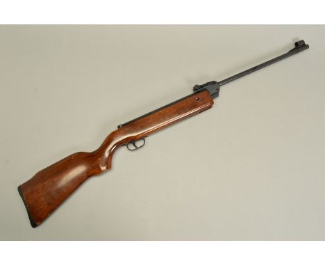 A .22'' AIR RIFLE, marked 'Series 70 Model 77 Made in England', on top of action, it bears no visible serial number, it is br