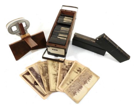 Boer War Interest:- a set of twelve stereoscopic cards published by Underwood &amp; Underwood, showing scenes from the Boer W