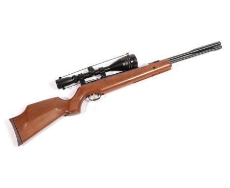 PURCHASER MUST BE 18 YEARS OF AGE OR OVERA Weihrauch HW 97K .22 Calibre Air Rifle, numbered 1653449, the blackened steel barr