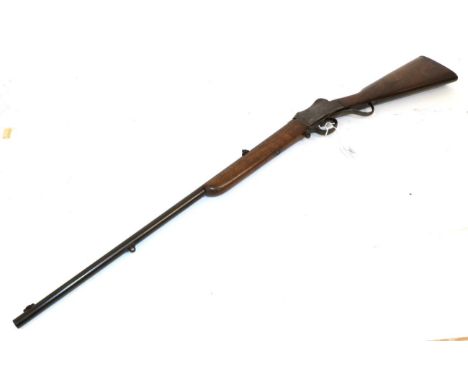 A BSA Martini Action Rook Rifle, circa 1912, of .297/.250 calibre, the 63cm steel barrel stamped MADE BY/THE BIRMINGHAM SMALL
