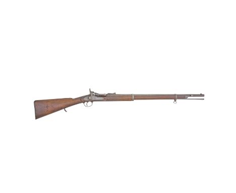 A .577 Snider Two-Band Short Service Rifle Musket For Canada Dated 1869 Of regulation pattern, the bore with light rust patin