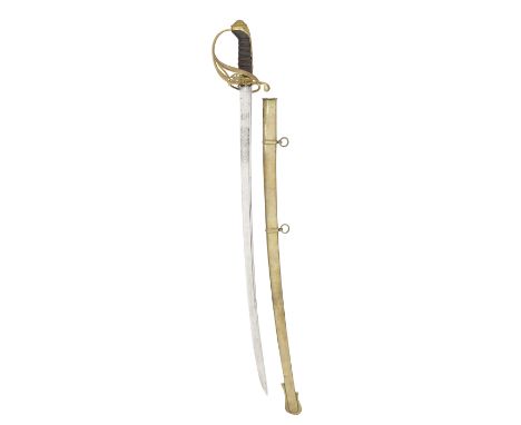 A George IV 1822 Pattern Infantry Officer's SwordBy Drury & Son, Sword Cutler, 32 Strand, London, Circa 1830Of regulation pat