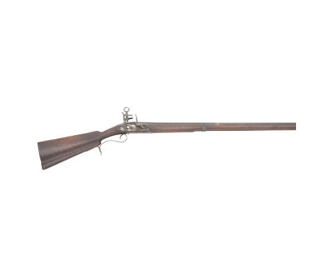 A Spanish 16-Bore Miquelet-Lock Sporting Gun By Zarandona Of Eibar, Early 19th Century With two-stage russet barrel retained 