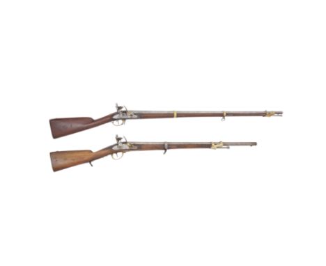 A Rare French 15-Bore Flintlock Louis XVIII Second Restoration Period 1817 Model Gardes Du Corps Du Roi Musket, Dated 1817, A