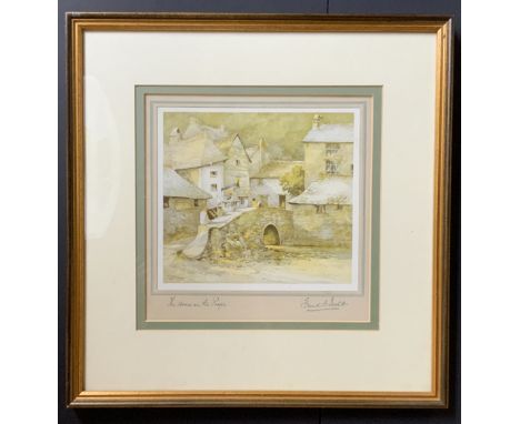 THE HOUSE OF PROPS SIGNED FRANK B JOWETT FRAMED PRINT