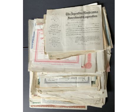 QUANTITY OF VARIOUS SHARE CERTIFICATES&nbsp;