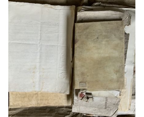 SELECTION OF PRE-1750 MANUSCRIPT DOCUMENTS&nbsp;