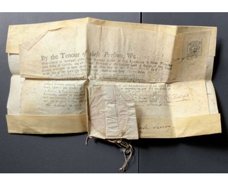 1749&nbsp;VELLUM&nbsp;MANUSCRIPT&nbsp;DOCUMENT