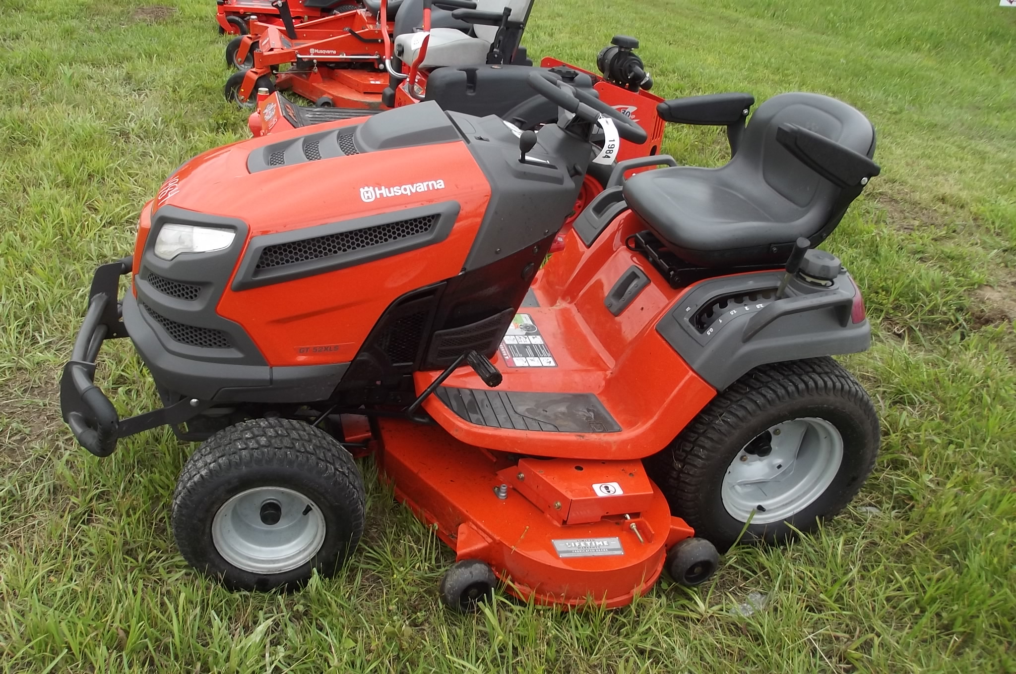 GT52XLS Husqvarna Riding Mower , Steel welded deck , Hydrostatic trans