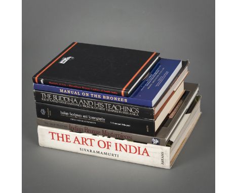 Sechs Fachbücher über Indische Kunst und Bronzen. Text in Englischdiv.V. Ganapati Sthapati / Sashikala Ananth (Übersetzer): I