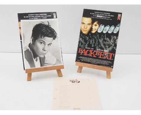 BACKBEAT (1994) - A group of memorabilia items comprising unit list and ticket application, gala film brochure together with 