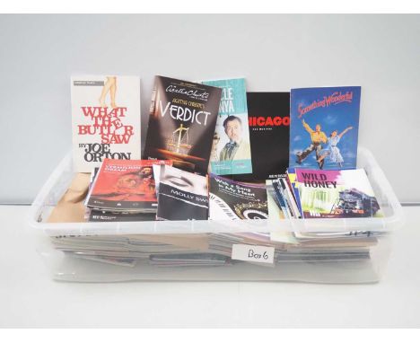 Circa 150 theatre programmes, to include approximately 60 signed - several of which have multiple autographs, to include Pene