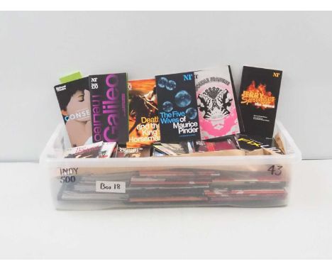 Circa 150 theatre programmes mostly from the National Theatre, to include approximately 50 signed - several of which have mul