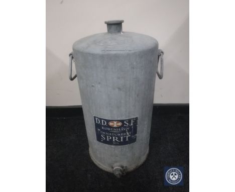 A 20th century D.D.S.F spirit flask  