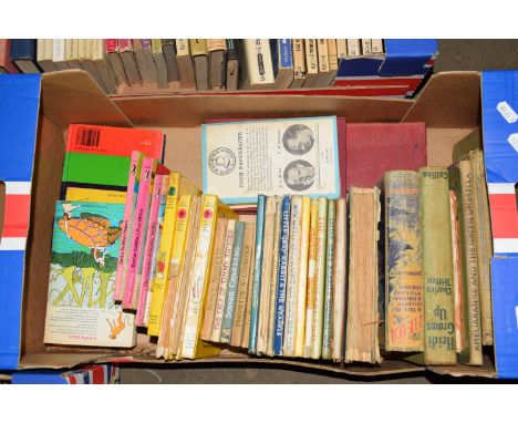 BOX OF VINTAGE CHILDREN'S BOOKS - HEIDI, ALISON UTTLEY'S LITTLE GREY RABBIT, BEATRIX POTTER ETC