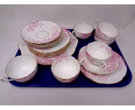 A 19th century nineteen piece R &amp; D bone china tea service