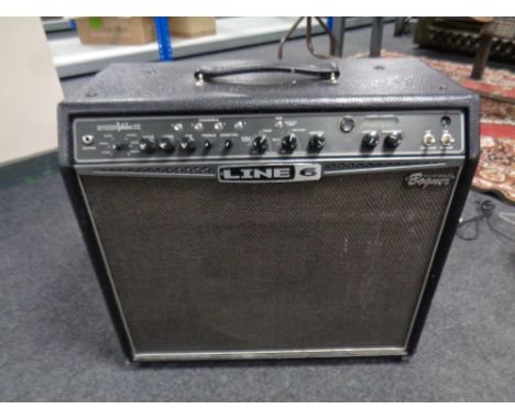 A Line 6 Spider Valve 112 guitar amplifier 