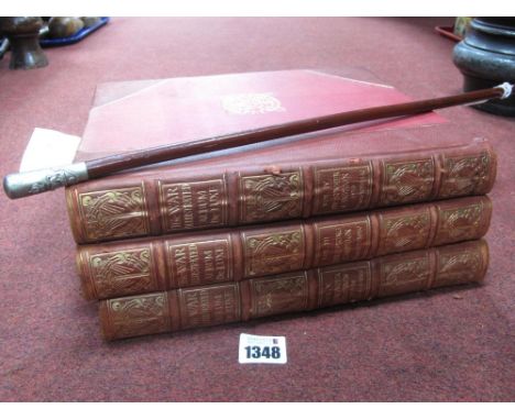 The War Illustrated - three various volumes, Military swagger stick,