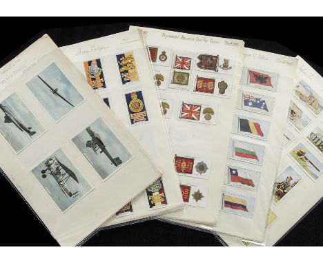 Cigarette Cards, Military, a collection of part sets to include Ardath Fighting  & Civil Aircraft (x size, 8), Gallaher Army 