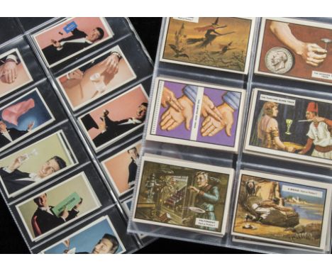 Trade Cards, A & B C Gum's Magic, complete set X size, 36 cards (included playing card) together with Sharp's Hey Presto (vg)