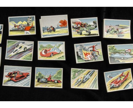 Trade Cards,  Mixture, from various manufacturers and genres to include Lipton's Flags of the World and Birds, Shells Beetle 