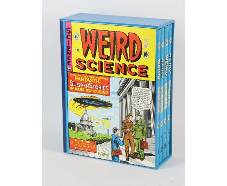 EC Archives: Weird Science Complete Set - volumes 1-4, first edition hardback graphic books within pictorial slipcase, collec