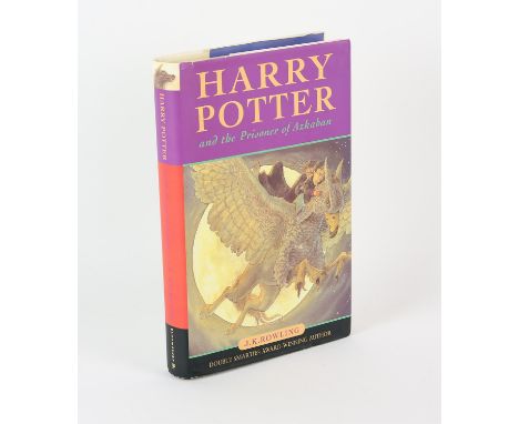 ROWLING (J.K.). Harry Potter and the Prisoner of Azkaban. first edition, first impression, the third book in the Harry Potter