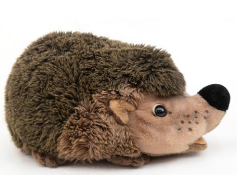 Großes Steiff-Tier "Igel Joggi", 1674/45, Knopf im Ohr, unbespielt, L. 48 cm, H. 25 cm