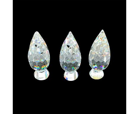 Part of the Silver Crystal Collection. Lead crystal. In clear coloration, multifaceted. Swarovski acid mark. This item has it