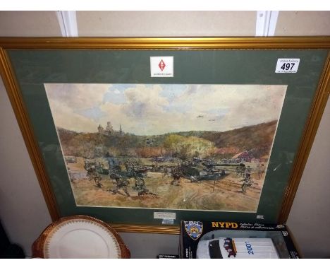 A print 1st British corps, exercise spearpoint September 1980.