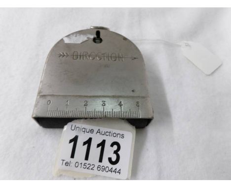 An original Bezard early to mid 20th century compass, in working order.