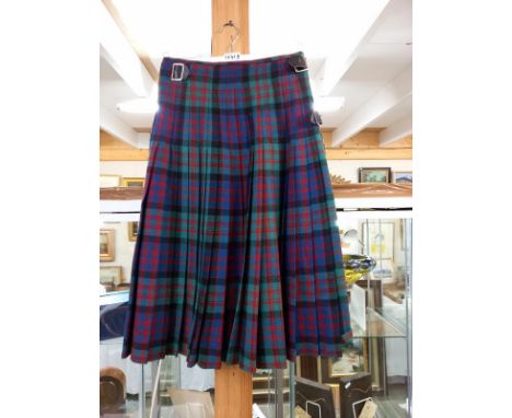 A McIntosh tartan kilt used by a member of the Hong Kong pipe band.