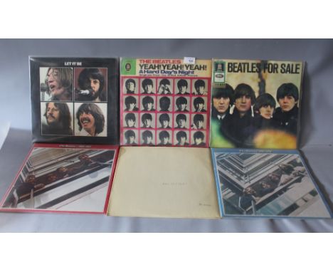 THE BEATLES - A COLLECTION OF SIX LPS / RECORD SETSThe White Album 1968 *(first pressing) - stereo, No. 0495605 YEX710-1 / YE